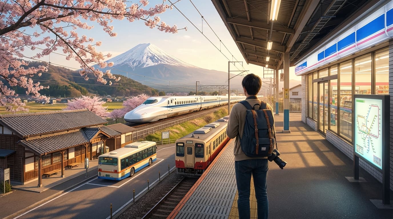 Getting Around Japan: Shinkansen, Buses & Local Trains – Complete Guide